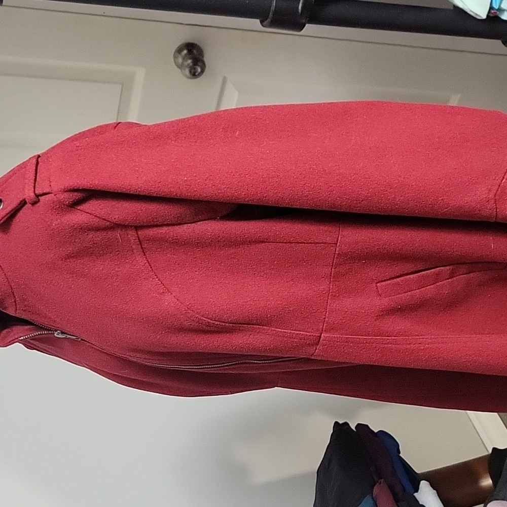 Size 2 Torrid Fit And Flare Wool Mix Jacket - Picture 3 of 7